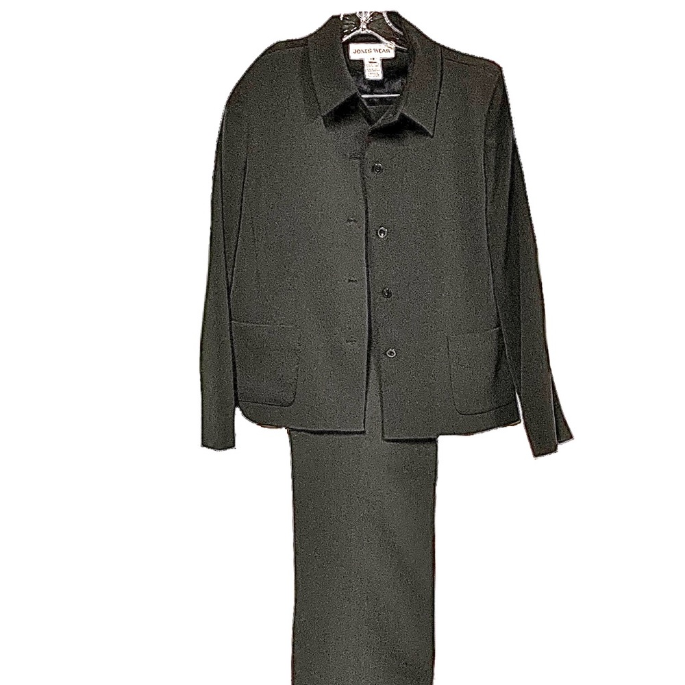 Charcoal Business Suit Jones NY (Jones Wear) Size 10/12